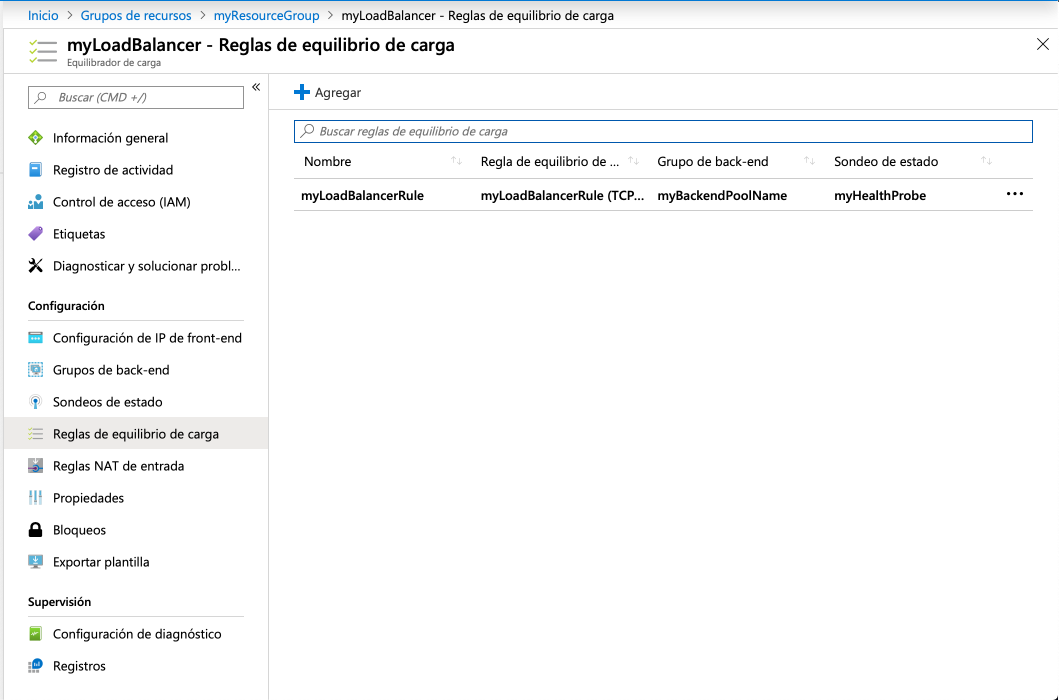 Azure create network lb rule as @saidmlx