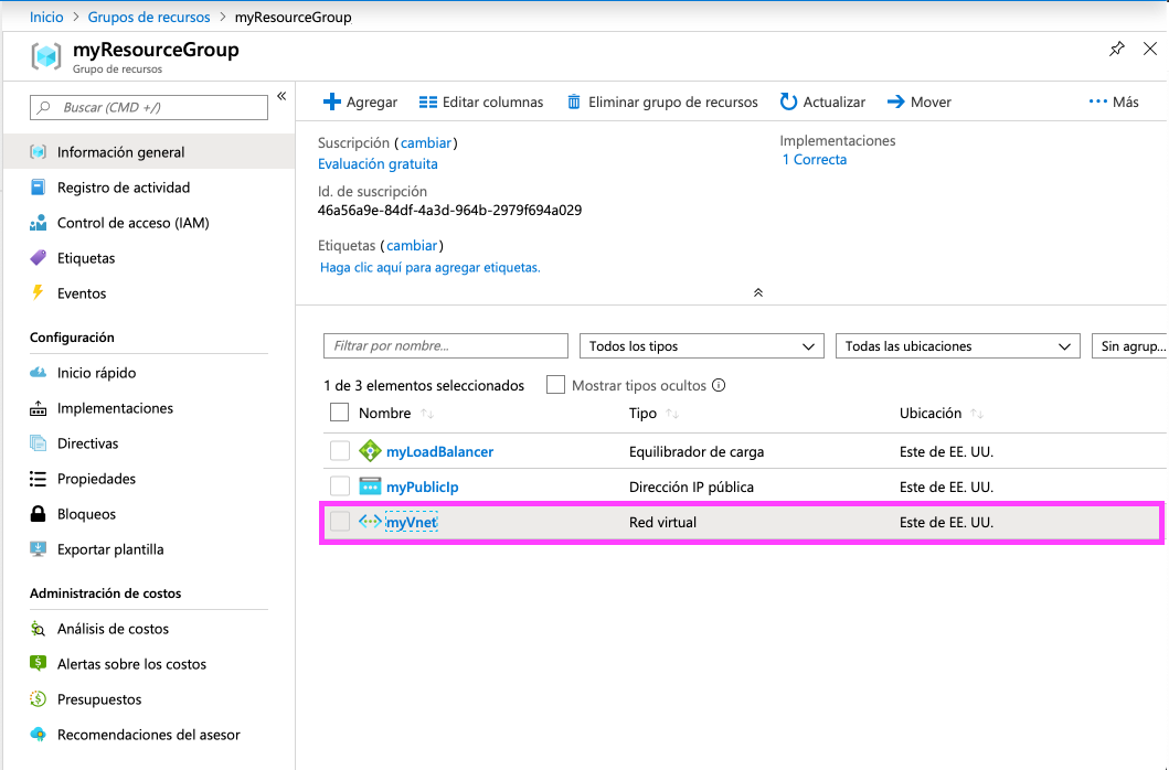 Azure create network lb rule as @saidmlx