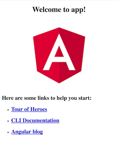 Ejemplo de Angular